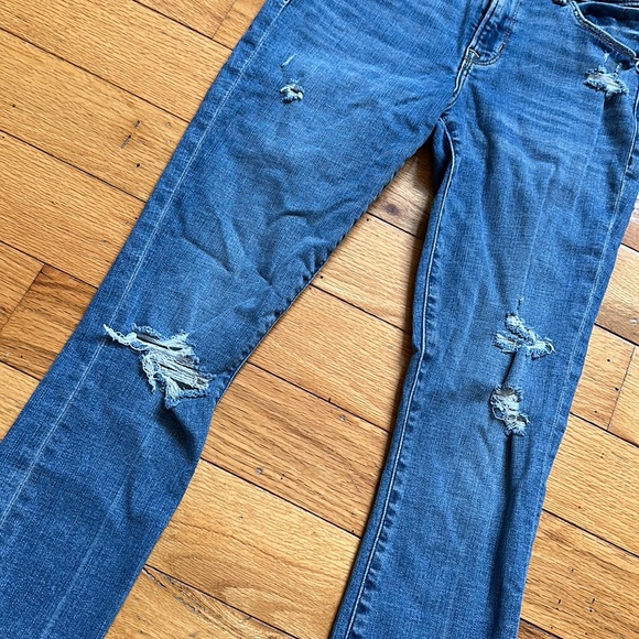 Abercrombie & Fitch Super Skinny Ankle Mid Rise Jeans. Size 25 - Picture 2 of 3